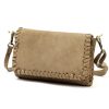 Luka 25-028 taupe női bőr kézitáska 22 x 13 x 6 cm