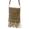 Luka 25-037 taupe női velúr bőr bőr kézitáska 22 x 24 x 4 cm