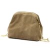 Luka 25-030 taupe női bőr kézitáska 23 x 18 x 12 cm