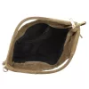  Dámska kožená kabelka Luka 25-018 v lieskovo-orieškovej farbe, crossbody 34 x 25 x 5 cm