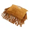  Dámska kožená kabelka Luka 25-018 koňakovej farby, crossbody 34 x 25 x 5 cm