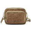 Luka 25-010 taupe női bőr kézitáska 24 x 16 x 11 cm