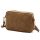 Luka 25-011 taupe női bőr kézitáska 22 x 15 x 9 cm