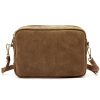 Luka 25-011 taupe női bőr kézitáska 22 x 15 x 9 cm