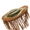  Dámska kožená kabelka Luka 25-015 v koňakovo hnedej farbe 34 x 21 x 5 cm