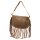 Luka 25-015 taupe női bőr kézitáska 34 x 21 x 5 cm
