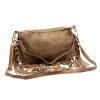 Luka 25-015 taupe női bőr kézitáska 34 x 21 x 5 cm
