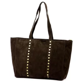    Dámska kožená kabelka cez rameno Luka 25-016 hnedá 47 x 28 x 13 cm