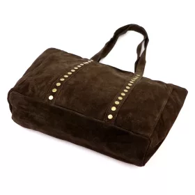    Dámska kožená kabelka cez rameno Luka 25-016 hnedá 47 x 28 x 13 cm