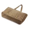 Luka 25-016 taupe női bőr kézitáska 47 x 28 x 13 cm