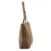  Dámska kožená kabelka Luka 25-016 v béžovej farbe 47 x 28 x 13 cm