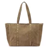  Dámska kožená kabelka Luka 25-016 v béžovej farbe 47 x 28 x 13 cm