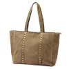  Dámska kožená kabelka Luka 25-016 v béžovej farbe 47 x 28 x 13 cm