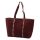 Luka 25-016 bordó női bőr kézitáska 47 x 28 x 13 cm