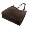  Dámska kožená kabelka cez rameno Luka 25-041 tmavohnedá 31 x 33 x 11 cm