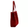  Dámska kožená kabelka cez rameno Luka 25-041 červená 31 x 33 x 11 cm