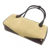  Dámska kožená kabelka cez rameno Luka 24-083 béžovej farby 34 x 17 x 9 cm