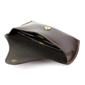    Puzdro na dokumenty Florence ITN-01 z hnedej hovädzej kože 18,5 x 8 x 3,5 cm