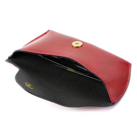    Puzdro na dokumenty z hovädzej kože Florence ITN-01 v bordovej farbe 18,5 x 8 x 3,5 cm