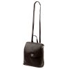 Dámsky hnedý hovädzí kožený batoh Luka 24-075 DOLLARO 31 x 29 x 12 cm