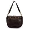  Dámska kožená kabelka VS 044 hnedej farby 25 x 22 x 11 cm