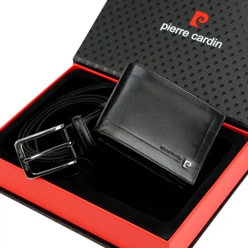  Pánska darčeková sada z hovädzej kože Pierre Cardin ZG-140 25 x 6 x 19 cm