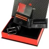  Pánska darčeková sada z hovädzej kože Pierre Cardin ZG-141 25 x 6 x 19 cm