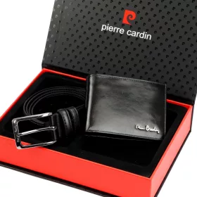    Pánska darčeková sada z hovädzej kože Pierre Cardin ZG-141 25 x 6 x 19 cm