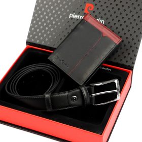    Pánska darčeková sada z hovädzej kože Pierre Cardin ZG-142 25 x 6 x 19 cm