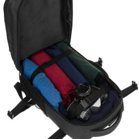    Peterson PTN SIKORKA čierny polyesterový batoh 25 x 40 x 20 cm