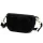  Dámska kožená crossbody kabelka Luka 25-053 čierna 24 x 14 x 8 cm