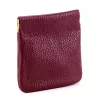  Gregorio Pulares ITT-01 bordová peňaženka z hovädzej kože 9,5 x 9 x 1 cm