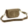 Dámska kožená crossbody kabelka Luka 25-053 béžovej farby 24 x 14 x 8 cm