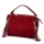  Dámska kožená kabelka Luka 25-059 bordovej farby, taška cez rameno 29 x 17 x 13 cm