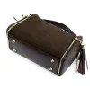  Dámska kožená kabelka Luka 25-059 hnedá, cez rameno 29 x 17 x 13 cm
