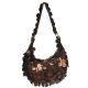  Mandarini 0504-3 hnedá dámska taška cez rameno 31 x 19 x 8 cm