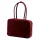  Dámska kožená kabelka cez rameno Luka 25-067 bordovej farby 35 x 24 x 12 cm