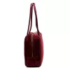  Dámska kožená kabelka cez rameno Luka 25-067 bordovej farby 35 x 24 x 12 cm