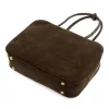 Dámska kožená kabelka cez rameno Luka 25-067 hnedá 35 x 24 x 12 cm