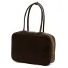  Dámska kožená kabelka cez rameno Luka 25-067 hnedá 35 x 24 x 12 cm