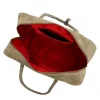  Dámska kožená kabelka cez rameno Luka 25-067 v lieskovo-orieškovej farbe 35 x 24 x 12 cm