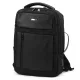 B.Cavalli BC1283 čierny polyesterový batoh 33 x 44 x 14 cm