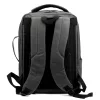  B.Cavalli BC1283 sivý polyesterový batoh 33 x 44 x 14 cm
