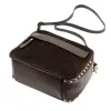  Dámska kožená kabelka Luka 25-062 hnedá, crossbody 24 x 17 x 11 cm