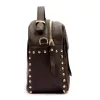  Dámska kožená kabelka Luka 25-062 hnedá, crossbody 24 x 17 x 11 cm