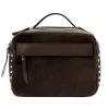  Dámska kožená kabelka Luka 25-062 hnedá, crossbody 24 x 17 x 11 cm