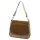  Dámska kožená kabelka Luka 25-076 v béžovej farbe 30 x 26 x 13 cm