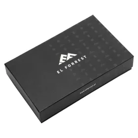    Dámska kožená peňaženka EL FORREST 955-480 s RFID červenou farbou 10 x 14,5 x 3,5 cm