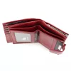  Dámska kožená peňaženka EL FORREST 955-480 s RFID červenou farbou 10 x 14,5 x 3,5 cm