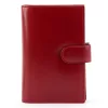  Dámska kožená peňaženka EL FORREST 955-480 s RFID červenou farbou 10 x 14,5 x 3,5 cm